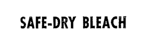 SAFE-DRY BLEACH logo