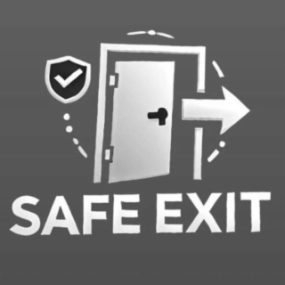 SAFE EXIT logo