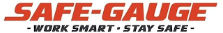 SAFE-GAUGE -WORK SMART · STAY SAFE- logo