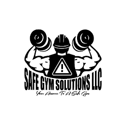 SAFE GYM SOLUTIONS LLC YOUR ANSWER TO A SAFE GYM logo