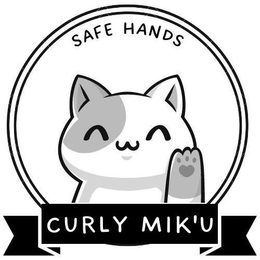 SAFE HANDS CURLY MIK'U logo