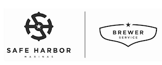 SAFE HARBOR MARINAS BREWER SERVICE logo