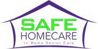 SAFE HOMECARE IN-HOME SENIOR CARE logo