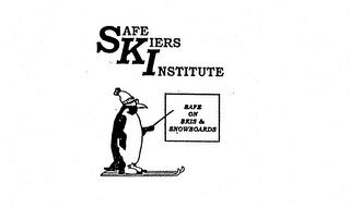 SAFE KIERS INSTITUTE SAFE ON SKIS & SNOWBOARDS logo