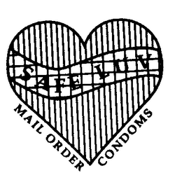 SAFE LUV MAIL ORDER CONDOMS logo