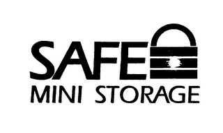 SAFE MINI STORAGE logo