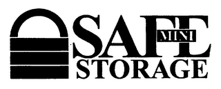 SAFE MINI STORAGE logo