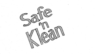 SAFE 'N KLEAN logo