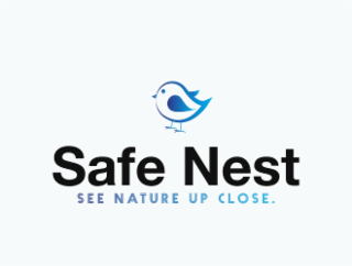SAFE NEST SEE NATURE UP CLOSE. logo