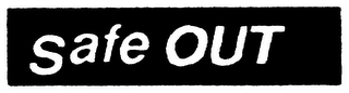 SAFE OUT logo