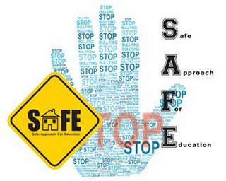 SAFE SAFE APPROACH FOR EDUCATION STOP logo