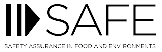 SAFE SAFETY ASSURANCE IN FOOD AND ENVIRONMENTS logo