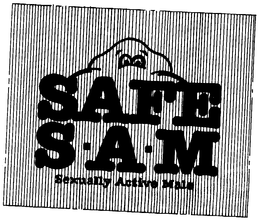 SAFE S.A.M SEXUALLY ACTIVE MALE logo