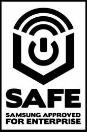 SAFE SAMSUNG APPROVED FOR ENTERPRISE logo