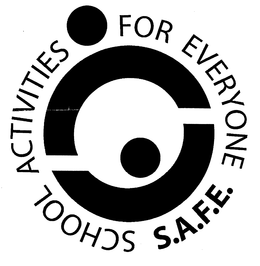 S.A.F.E SCHOOL ACTIVITIES FOR EVERYONE logo