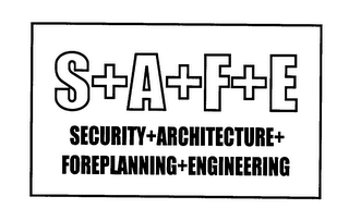 SAFE SECURITY ARCHITECTURE FOREPLANNING ENGINEERING logo