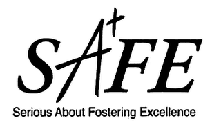 SAFE SERIOUS ABOUT FOSTERING EXCELLENCE logo