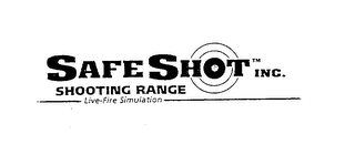SAFE SHOT INC. SHOOTING RANGE LIVE-FIRE SIMULATION logo