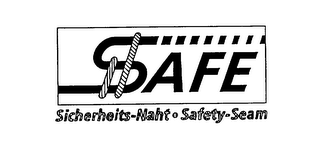 SAFE SICHERHEITS-NAHT SAFETY-SEAM logo