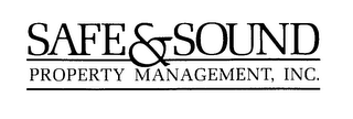 SAFE & SOUND PROPERTY MANAGEMENT, INC. logo