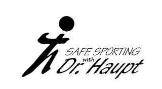 SAFE SPORTING WITH DR. HAUPT logo