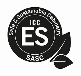SAFE & SUSTAINABLE CABINETRY SASC ICC ES logo