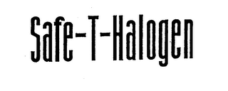 SAFE-T-HALOGEN logo
