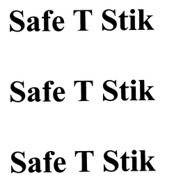 SAFE T STIK logo