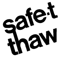 SAFE-T THAW logo