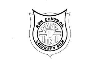 SAFE-T-TINT SUN CONTROL SECURITY FILM logo