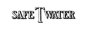 SAFE T WATER logo