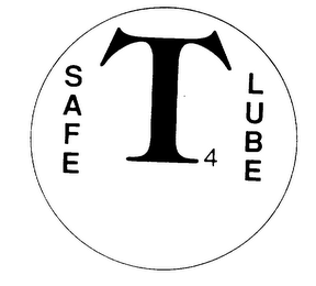 SAFE T4 LUBE logo