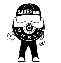 S.A.F.E. TEAM 12 11 10 9 8 7 logo