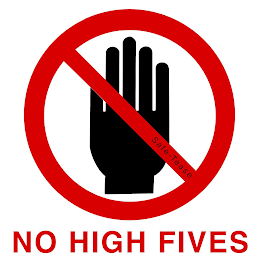SAFE - TEASE NO HIGH FIVES logo
