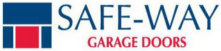 SAFE-WAY GARAGE DOORS logo