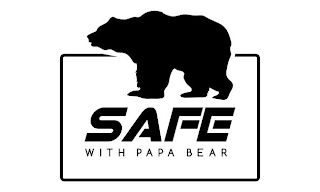 SAFE WITH PAPA BEAR logo