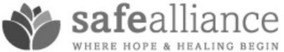 SAFEALLIANCE WHERE HOPE & HEALING BEGIN logo