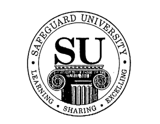SAFEGUARD UNIVERSITY LEARNING SHARING EXCELLING SU logo