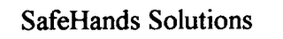 SAFEHANDS SOLUTIONS logo