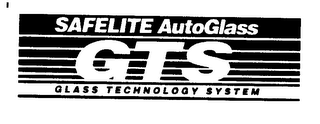 SAFELITE AUTOGLASS GTS GLASS TECHNOLOGY SYSTEM logo