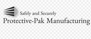 SAFELY AND SECURELY PROTECTIVE-PAK MANUFACTURING logo