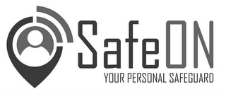 SAFEON YOUR PERSONAL SAFEGUARD logo