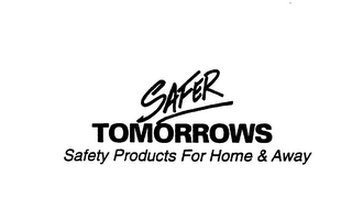 SAFER TOMORROWS SAFETY PRODUCTS FOR HOME & AWAY logo