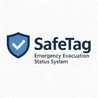 SAFETAG EMERGENCY EVACUATION STATUS SYSTEM logo