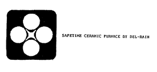 SAFETIME CERAMIC FURNACE BY DEL-RAIN logo