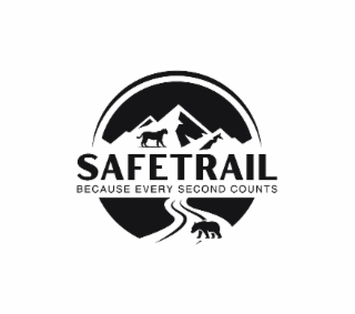 SAFETRAIL BECAUSE EVERY SECOND COUNTS logo