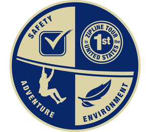 SAFETY 1ST ZIPLINE TOUR IN THE UNITED STATES ADVENTURE ENVIRONMENT logo
