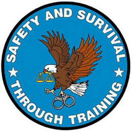 SAFETY AND SURVIVAL THROUGH TRAINING logo