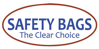 SAFETY BAGS THE CLEAR CHOICE logo