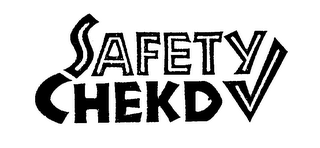 SAFETY CHEKD logo